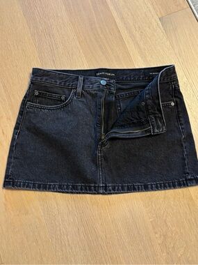 DENIM FORUM mini skirt
